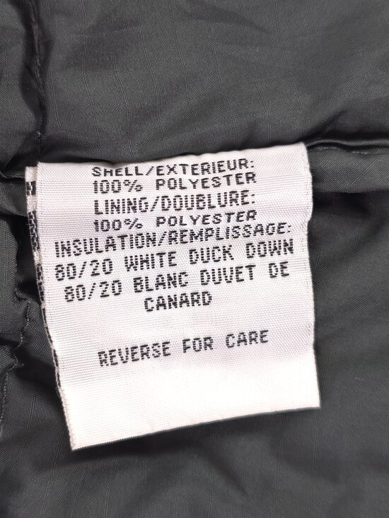 I. SPIEWAK & SONS Warren GRAY Hooded Down Puffer Long Coat Women’s Size LARGE.. - Picture 11 of 16